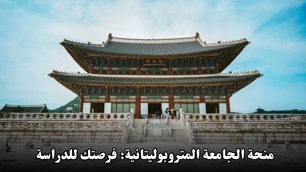 منحة الجامعة المتروبوليتانية: فرصتك للدراسة في كوريا الجنوبية