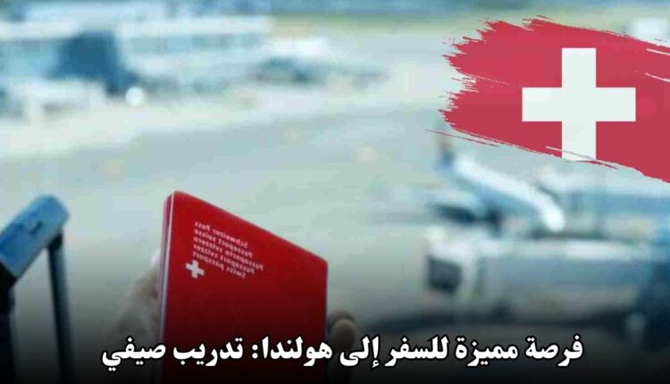 فرصة مميزة للسفر إلى هولندا: تدريب صيفي ممول بالكامل لعام 2025