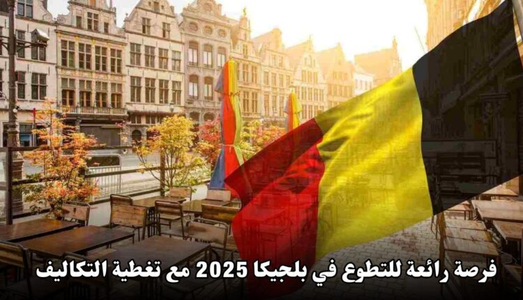 فرصة رائعة للتطوع في بلجيكا 2025 مع تغطية تكاليف السفر والإقامة