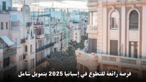 فرصة رائعة للتطوع في إسبانيا 2025 بتمويل شامل – احصل على تجربة فريدة من نوعها!