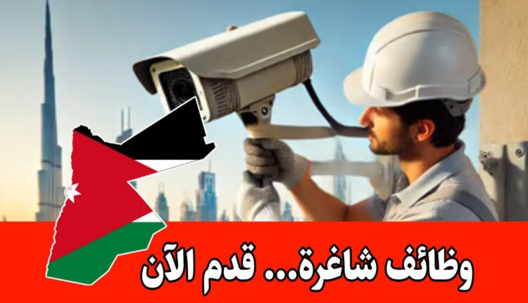 مطلوب فني شبكات وأنظمة إنذار وكاميرات مراقبة (CCTV) للعمل براتب مجزي