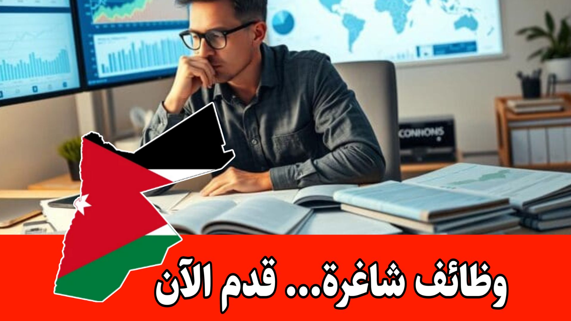 مطلوب موظف باحث اقتصادي للعمل براتب مجزي مع حوافز /الأردن